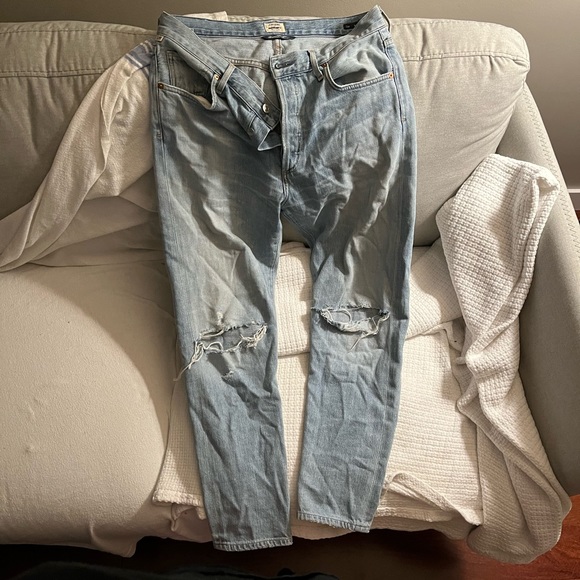 Citizens Of Humanity Liya High Rise Classic Fit Jeans Crops (size 29) - Picture 3 of 8